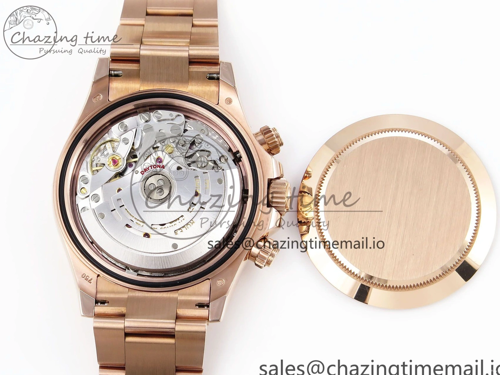 MiroTime 0302 Daytona 116505 KING 1:1 Best Edition Chocolate Dial on RG Bracelet SH OdorResistant 1932